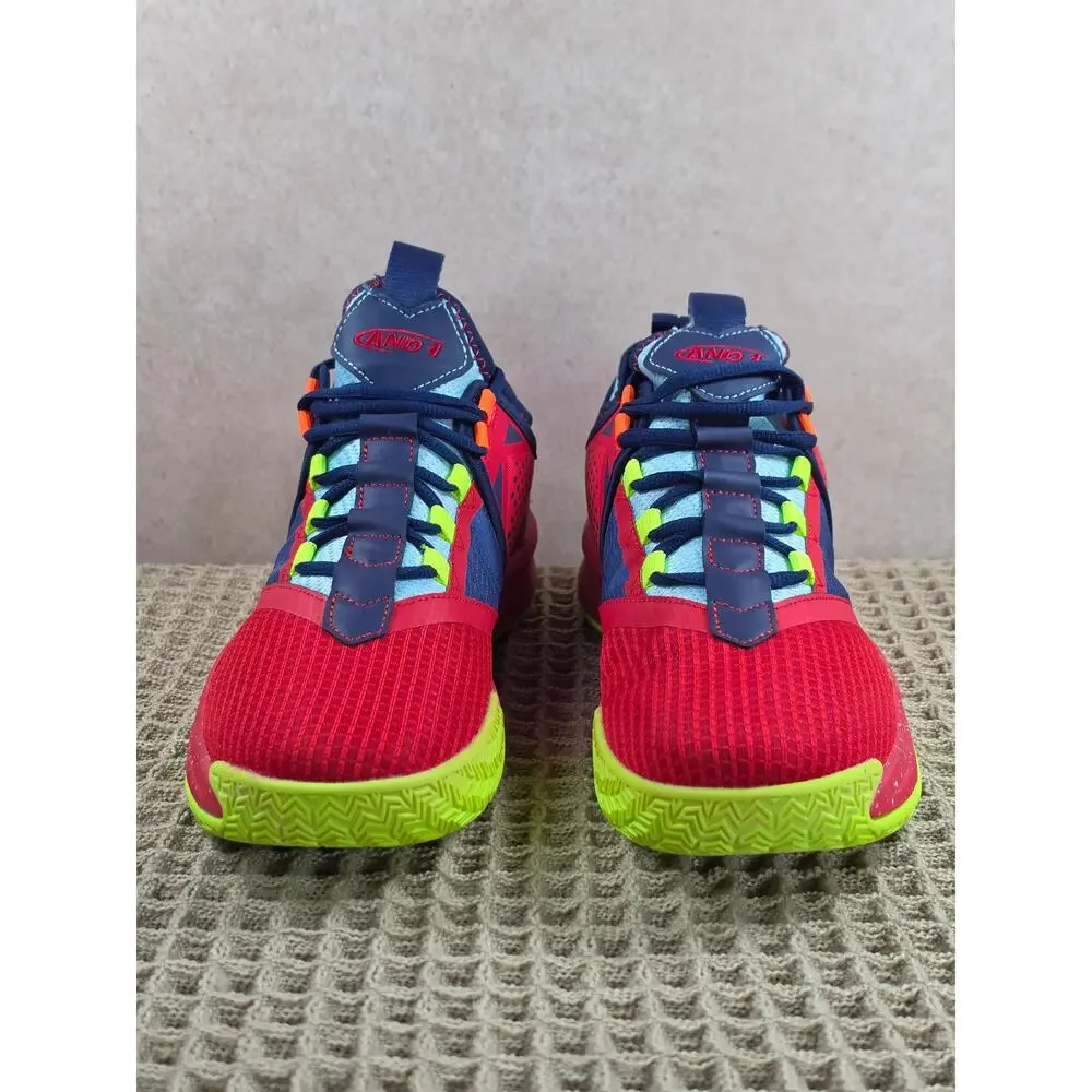 AND1 Charge Men’s 8.5 – Brand New – Multi‑Color Performance Basketball Shoes
